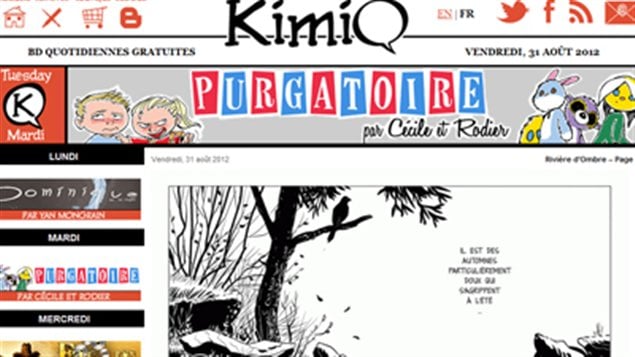 Kimiq, la nouvelle BD sur le web Kimiq, la nouvelle BD sur le web
