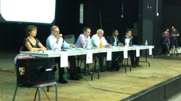 Les six candidats dans Gouin Les six candidats dans Gouin
