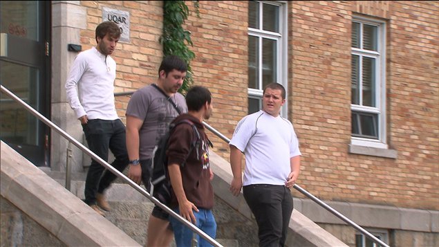 Des étudiants de l'UQAR Des étudiants de l'UQAR