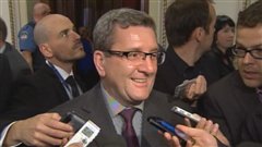 Le maire Labeaume était tout sourire mercredi après-midi. Le maire Labeaume était tout sourire mercredi après-midi.