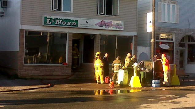 L'incendie a rapidement été maîtrisé L'incendie a rapidement été maîtrisé