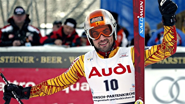 François Bourque à Garmish en 2005 François Bourque à Garmish en 2005