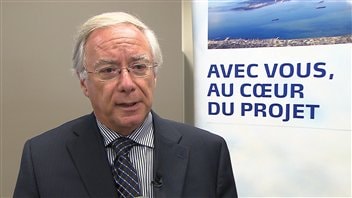 Le directeur du projet de Mine Arnaud à Sept-Îles, François Biron Le directeur du projet de Mine Arnaud à Sept-Îles, François Biron