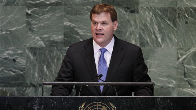 Le ministre des Affaires étrangères du Canada, John Baird Le ministre des Affaires étrangères du Canada, John Baird