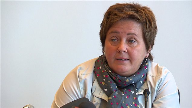 La mairesse de Baie-Comeau, Christine Brisson La mairesse de Baie-Comeau, Christine Brisson