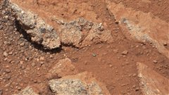 Les roches érodées photographiées par le robot Curiosity sur Mars | © AFP/NASA Les roches érodées photographiées par le robot Curiosity sur Mars | © AFP/NASA