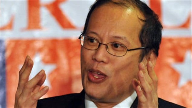 Le président philippin, Benigno Aquino Le président philippin, Benigno Aquino