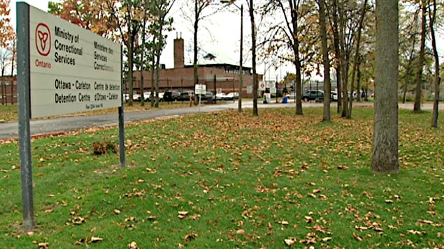 Le centre de détention d'Ottawa-Carleton. Le centre de détention d'Ottawa-Carleton.