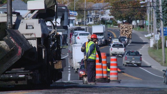 Travaux routiers en Gaspésie Travaux routiers en Gaspésie
