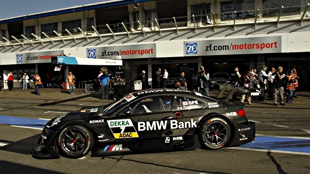 Bruno Spengler lors des essais libres à Hockenheim Bruno Spengler lors des essais libres à Hockenheim