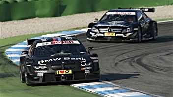 Bruno Spengler devant Gary Paffett Bruno Spengler devant Gary Paffett