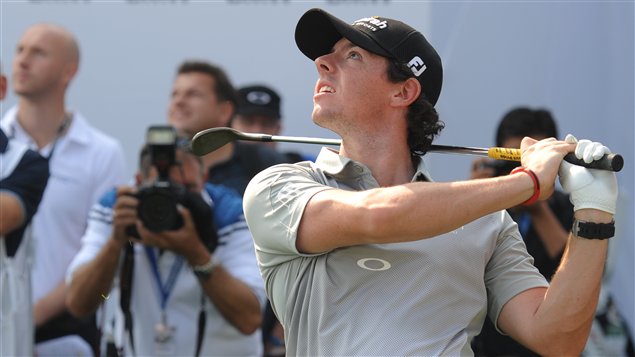 Rory McIlroy en marge du tournoi de Shanghai Rory McIlroy en marge du tournoi de Shanghai