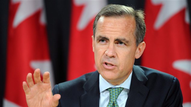 Le gouverneur de la Banque du Canada, Mark Carney Le gouverneur de la Banque du Canada, Mark Carney