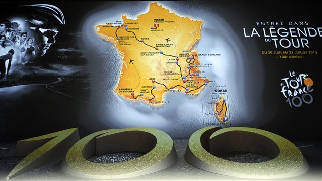 La 100e édition du Tour de France sera présentée du 29 juin au 21 juillet 2013. La 100e édition du Tour de France sera présentée du 29 juin au 21 juillet 2013.