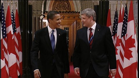 Barack Obama et Stephen Harper (archives) Barack Obama et Stephen Harper (archives)