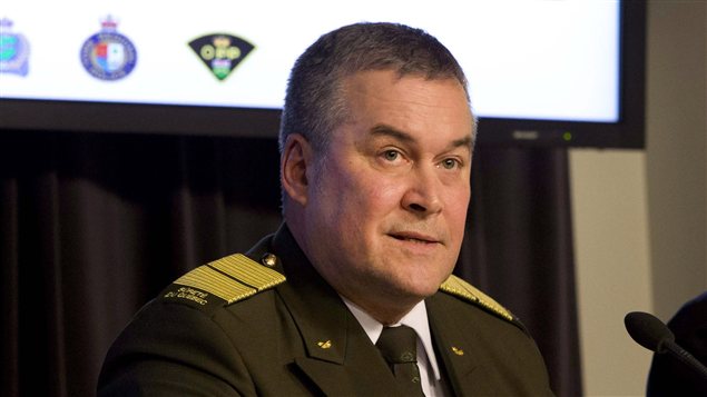 Le directeur général adjoint des enquêtes criminelles de la Sûreté du Québec, Jean Audette. Le directeur général adjoint des enquêtes criminelles de la Sûreté du Québec, Jean Audette.