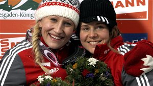 Kaillie Humphries et Emily Baadsvik Kaillie Humphries et Emily Baadsvik