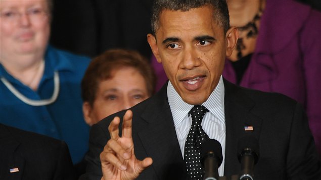 Le président américain, Barack Obama Le président américain, Barack Obama