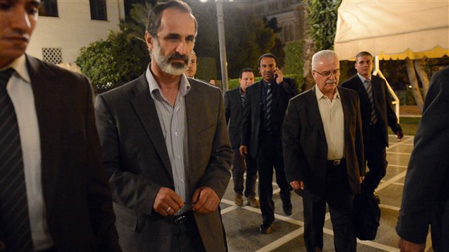 Ahmed Moaz Al-Khatib, le président de la Coalition nationale syrienne Ahmed Moaz Al-Khatib, le président de la Coalition nationale syrienne