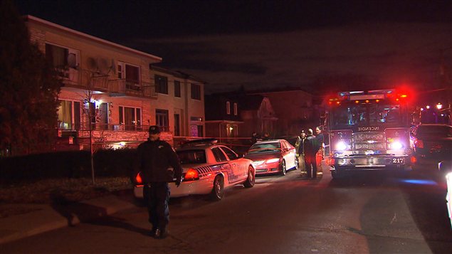 Un homme a été trouvé mort par balle sur cette rue de Montréal-Nord Un homme a été trouvé mort par balle sur cette rue de Montréal-Nord