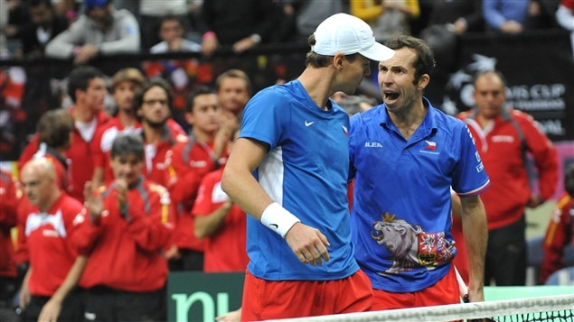 Tomas Berdych et Radek Stepanek Tomas Berdych et Radek Stepanek