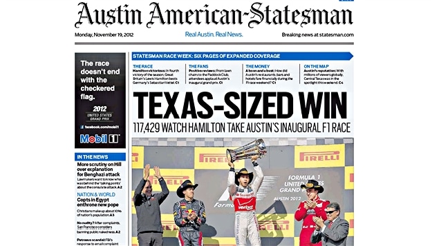 Le journal Austin American-Statesman Le journal Austin American-Statesman