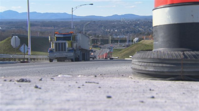 Le prolongement de la 410 à Sherbrooke a été inauguré lundi matin. Le prolongement de la 410 à Sherbrooke a été inauguré lundi matin.