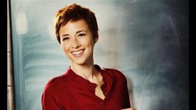 La photo que Karine Vanasse a mise en ligne pour annoncer son nouveau rôle dans la série 30 vies La photo que Karine Vanasse a mise en ligne pour annoncer son nouveau rôle dans la série 30 vies