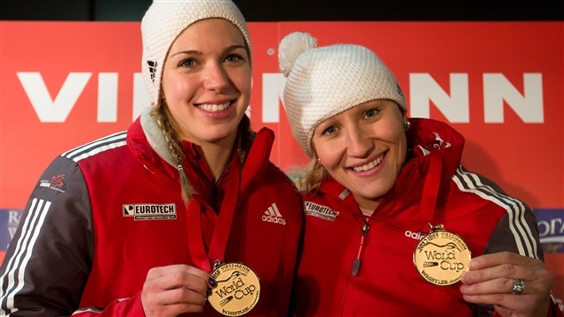 Chelsea Valois et Kaillie Humphries Chelsea Valois et Kaillie Humphries