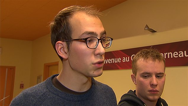 Jérémie Bédard-Wien, porte-parole de l'ASSE Jérémie Bédard-Wien, porte-parole de l'ASSE