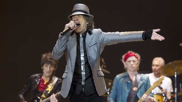Les Rolling Stones, lors du premier de leur série de concerts visant à célébrer le 50e anniversaire du groupe Les Rolling Stones, lors du premier de leur série de concerts visant à célébrer le 50e anniversaire du groupe