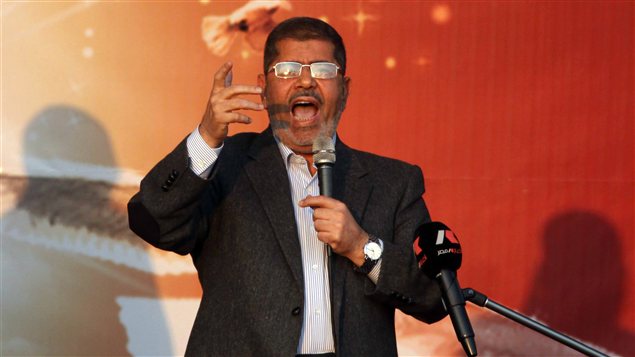 Le président égyptien, Mohamed Morsi Le président égyptien, Mohamed Morsi