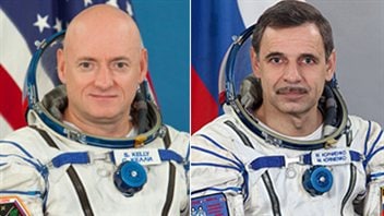 Scott Kelly et Mikhaïl Kornienko Scott Kelly et Mikhaïl Kornienko