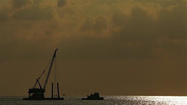 Le large de la Louisiane. Le large de la Louisiane.