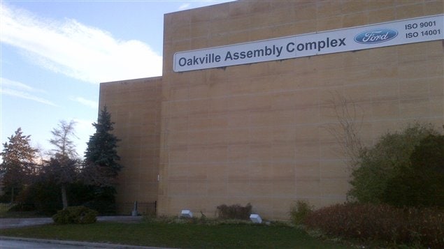L'usine d'assemblage Ford à Oakville L'usine d'assemblage Ford à Oakville