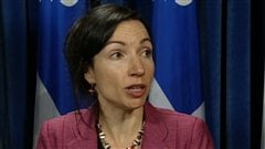La ministre des Ressources naturelles Martine Ouellet doute de la rentabilité du projet de Muskrat Falls. La ministre des Ressources naturelles Martine Ouellet doute de la rentabilité du projet de Muskrat Falls.