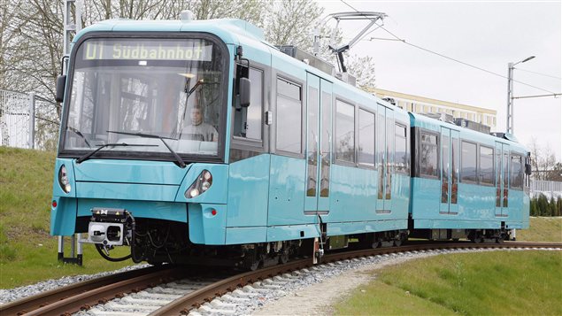 Une voiture de métro conçue par Bombardier Transport Une voiture de métro conçue par Bombardier Transport