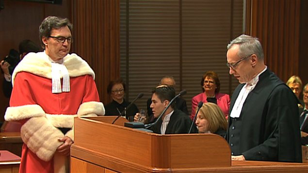 Le juge Richard Wagner fait son entrée officielle à la Cour suprême du Canada Le juge Richard Wagner fait son entrée officielle à la Cour suprême du Canada
