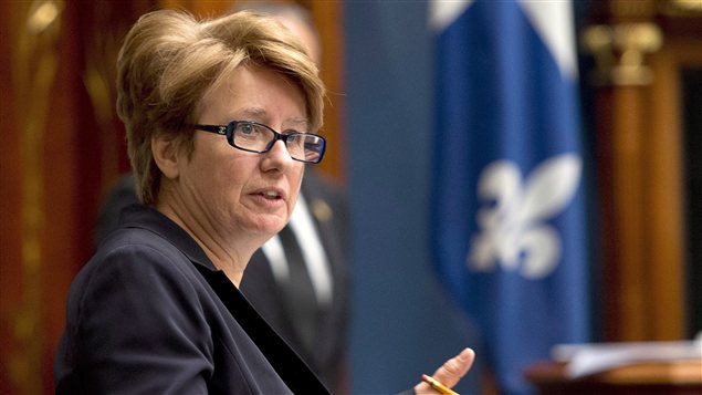 La ministre du Travail Agnès Maltais à l'Assemblée nationale le 15 novembre 2012. La ministre du Travail Agnès Maltais à l'Assemblée nationale le 15 novembre 2012.