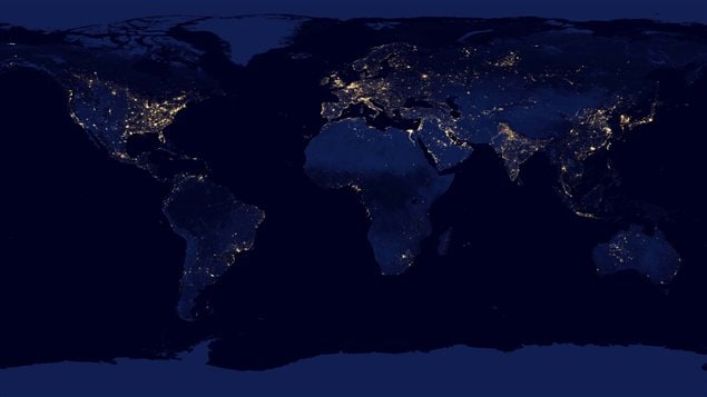 La Terre durant la nuit La Terre durant la nuit