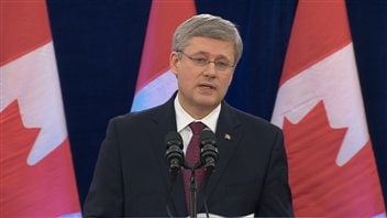 Le premier ministre Stephen Harper Le premier ministre Stephen Harper