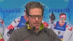 Le président de Gestev, Patrice Drouin, dresse le bilan de l'événement dimanche dans le cadre d'un point de presse. Le président de Gestev, Patrice Drouin, dresse le bilan de l'événement dimanche dans le cadre d'un point de presse.