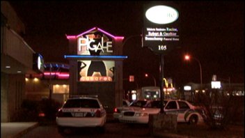 Des dizaines d'auto-patrouilles et l'escouade canine de la police de Gatineau ont été dépêchées sur les lieux. Des dizaines d'auto-patrouilles et l'escouade canine de la police de Gatineau ont été dépêchées sur les lieux.