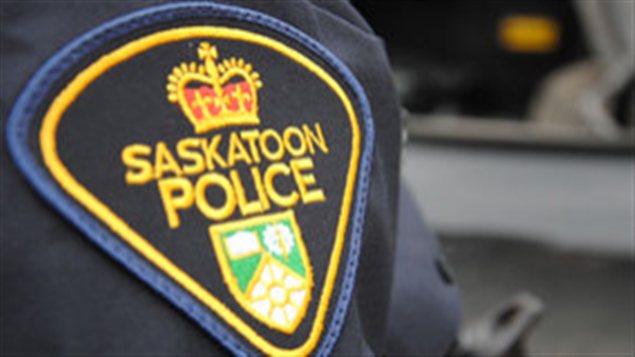 Un écusson de la police de Saskatoon Un écusson de la police de Saskatoon