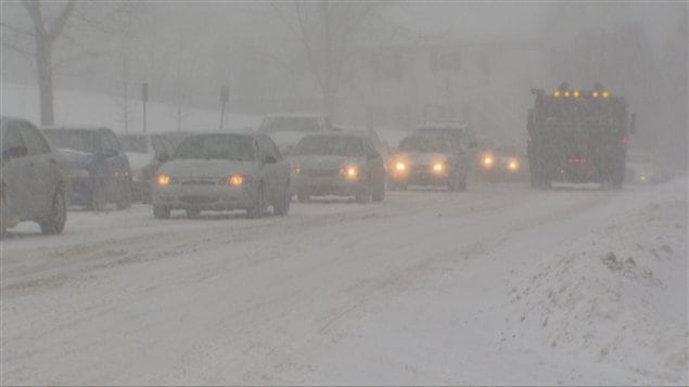 La circulation est difficile sur les routes du Saguenay-Lac-Saint-Jean La circulation est difficile sur les routes du Saguenay-Lac-Saint-Jean