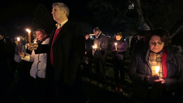 Recueillement à la mémoire des victimes de la tuerie Recueillement à la mémoire des victimes de la tuerie