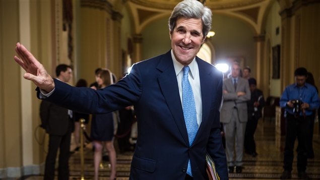 Le démocrate John Kerry Le démocrate John Kerry