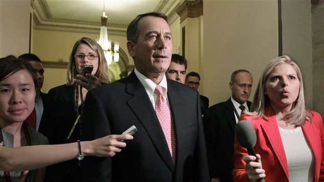 Le président de la Chambre des représentants, John Boehner. Le président de la Chambre des représentants, John Boehner.