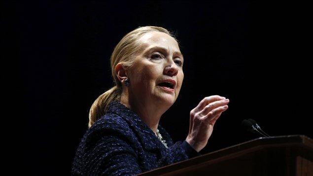 La secrétaire d'État Hillary Clinton lors de son récent passage à Dublin. La secrétaire d'État Hillary Clinton lors de son récent passage à Dublin.