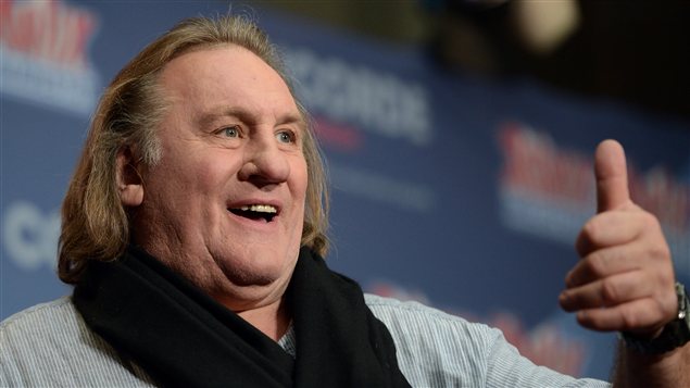 L'acteur Gérard Depardieu L'acteur Gérard Depardieu